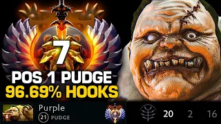 🔥 When Rank 7 Pudge Is A Pro Fisherman — 96.69% Hooks | Pudge Official