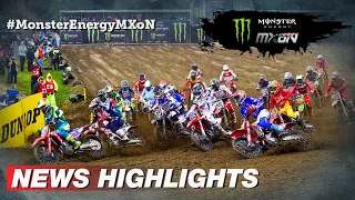 News Highlights | Monster Energy FIM Motocross of Nations 2022 #MXGP #Motocross