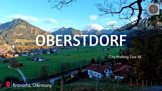 Oberstdorf Germany walking tour [4K]