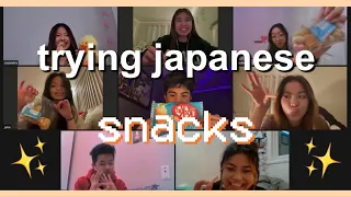 Trying Japanese Snacks With My Friends!! (Tokyo Treat)