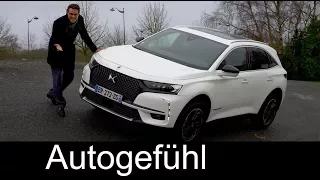 DS7 Crossback FULL REVIEW Performance Line + Plugin-Hybrid driving all-new SUV  - Autogefühl