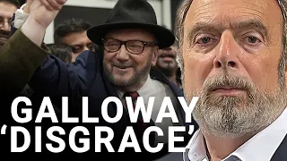 Peter Hitchens condemns 'appalling and disgraceful' George Galloway on his Holocaust comments