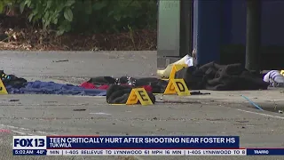 Teen shot at Tukwila bus stop | FOX 13 News Staff