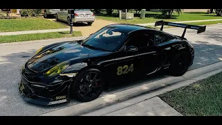 Straight piped 981 Cayman S