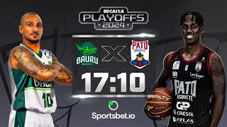 Playoffs NBB CAIXA 2024 | 🐲Bauru Basket X Pato Basquete🦆 - Oitavas/Jogo 2 | 27/04/2024 - AO VIVO