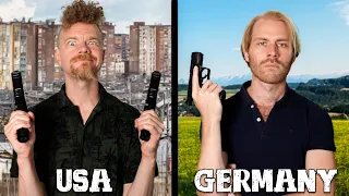 Buying Guns in USA vs Germany