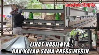 PRESS PLAT / BENDING PLAT MANUAL PAKAI DONGKRAK HASILNYA OKE JUGA | JAGAPATI CREW