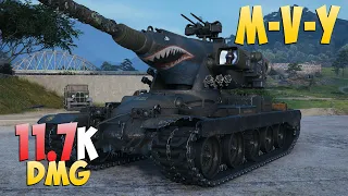 M-V-Y - 8 Kills 11.7K DMG - Harmful! - World Of Tanks