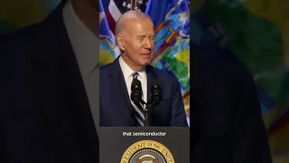 Biden on chip manufacturing: If it's essential, we're going to make it in America