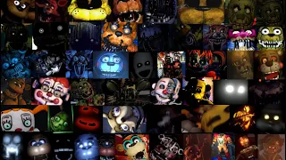 Five Nights At Freddy’s 1-Ruin (Including Forsaken AR) ALL JUMPSCARES