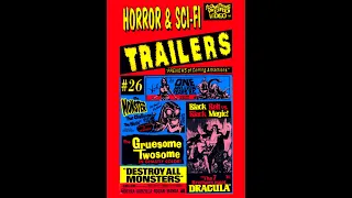 Trailers #26: Horror / Sci-Fi | Something Weird Video (1992)