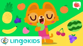 FRUITS FOR KIDS 🍓 | VOCABULARY, SONGS and GAMES in English | Lingokids