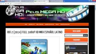 Como Descargar Peliculas En Audio Latino |Calidad 1080p, 3D, 720p| Por Mega 2018✔