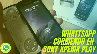 Sony Ericsson Xperia PLAY -Whattsapp y Youtube FUNCIONANDO!!!