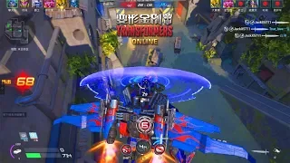 Optimus Prime Knockdown vs Blade Fury Skills Deathmatch Gameplay - Transformers Online 2020