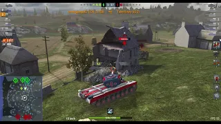 Wot Blitz T34 Independence ACE!!!