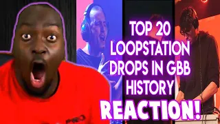WOW HOW COULD THIS NOT BE #1? TOP 20 LOOPSTATON DROPS IN GBB HISTORY | REACTION