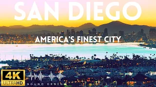 San Diego 4K California, USA 🇺🇸 | DJI Mini 3 Pro | Cinematic Drone Footage in 4K (DJI MINI 2)