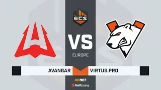 [RU] AVANGAR vs Virtus.pro | Map 3: Inferno | ECS Season 8 Europe