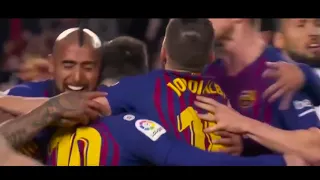 FC Barcelona vs Valencia 2–2 Lionel Messi 2nd Goal 2019 HD