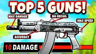 TOP 5 MOST OVERPOWERED GUNS IN MODERN WARFARE 2! (BEST CLASS) COD MW2 Gameplay