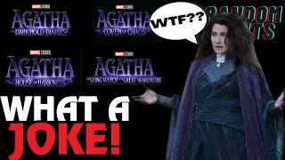 IT WAS GARBAGE ALL ALONG! Marvel's Next MCU Series Agatha Gets MORE PATHETIC! Incoming DISASTER!