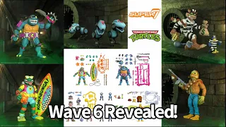 Super 7 TMNT Ultimates Wave 6 Revealed and Up For Preorder Now! Ace Duck Slash Scratch Sewer Mikey!