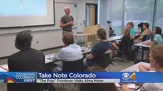 The Fray's Isaac Slade Visited CU Boulder