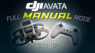 DJI Avata Manual Mode Set Up