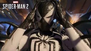 Stay Positive Mission With The Black And White Anti Venom Suit - Marvel's Spider-Man 2 (4K 60fps)