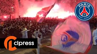 PSG-DORTMUND à huis-clos : les supporters devant le Parc des Princes (11 mars 2020, Paris)