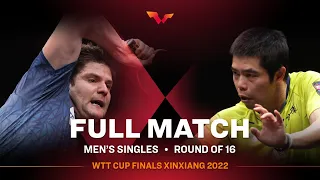 FULL MATCH | CHUANG Chih-Yuan vs Dimitrij OVTCHAROV | MS R16 | WTT Cup Finals Xinxiang 2022