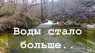 Чёрная река - воды стало больше. Вода Крым