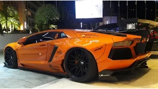 Liberty Walk LB Performance WIDEBODY KIT Lamborghini Aventador during GPF1 Monaco 2016