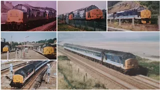 1990s NOSTALGIA: 37s on North Wales passenger trains 📷 🚜 🌊