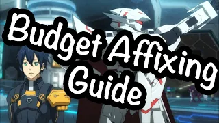 [PSO2] Budget Affixing Guide
