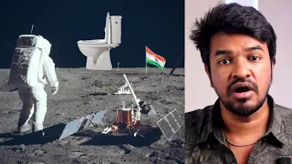 Human 🌕 Toilet 🚽 in 🇺🇲 Moon?! 🇮🇳 | Madan Gowri | Moon Chandrayaan 3 Tamil News