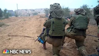 Israeli military releases more video of its ground operation inside the Gaza Strip