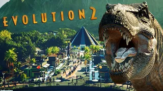 How to Build Jurassic World | Jurassic World Evolution 2 Gameplay | JWE2 Sandbox Speed Build