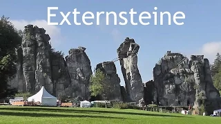 GERMANY: 'Externsteine' rock pillars - Teutoburg Forest