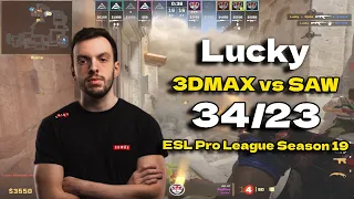 CS2 POV 3DMAX Lucky (34/23) vs SAW (Inferno) ESL Pro League Season 19