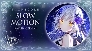 Nightcore - Slow Motion (Lyrics)