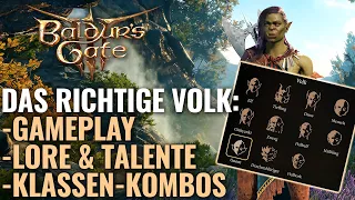 Baldurs Gate 3: Richtige Volk finden 1/2 | Charaktererstellung + Klassen | Gameplay Tipps Tricks