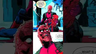 DEADPOOL RUINED SPIDERMAN'S LIFE?!😡| #spiderman #deadpool #marvel #comics #comicbooks #ryanreynolds