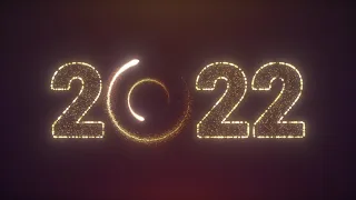 Happy new year 2022 animation -FOOTAGE