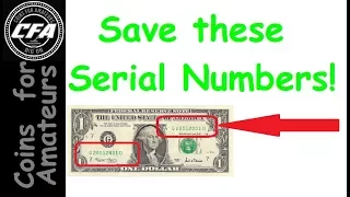 What Serial Number should I keep? What is a Fancy Bank Note | Valuable Serial Numbers to collect