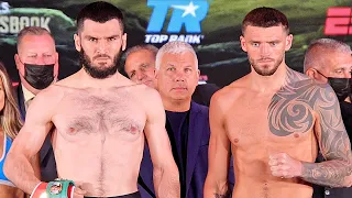 ARTUR BETERBIEV VS JOE SMITH JR - FULL WEIGH IN AND FACE OFF AHEAD OF 175 POUND UNIFICATION FIGHT