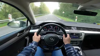 2018 Volkswagen Passat B8 POV Test Drive @DRIVEWAVE1