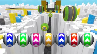 GYRO BALLS - All Levels NEW UPDATE Gameplay Android, iOS #1113 GyroSphere Trials