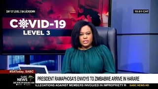 President Ramaphosa's special envoys to Zimbabwe arrive in Harare